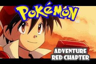 Pokemon Adventures: Red Chapter (Hack) — Title screen